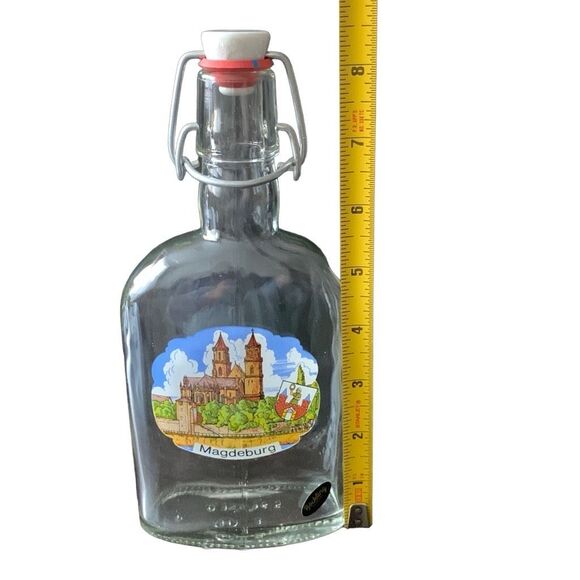 Vintage Magdeburg Bockling Flask Bottle Classic German Design W/Bonus RARE HTF - Picture 15 of 16